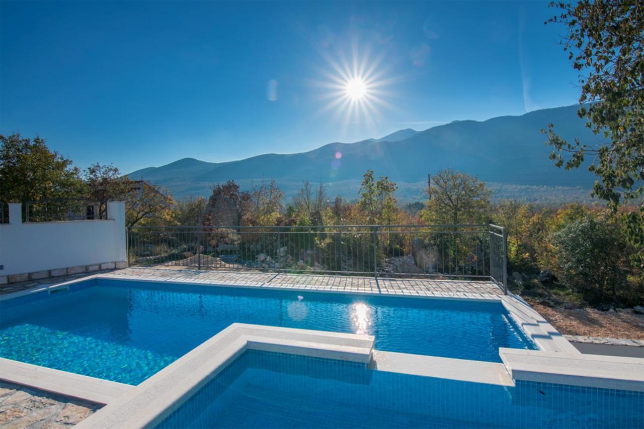 Dvori Stipanovi With Heated Pool And Jacuzzi Villa Donje Rascane Eksteriør billede